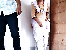 College student girl started doing things in college chat with her teacher