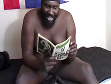 Plump Big Black Cock Wolf Jackoff Teasing Show