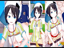 【Vtuber大空スバル】コイカツ！プレイエロアニメ動画(アニメ3Dcgエロゲーム 版権キャラカード