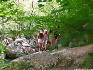 Lesbians Eating Pussy By A Waterfall For Clubsweethearts