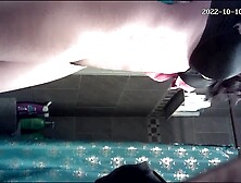 Sexy teen hidden bathroom cam