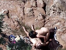 This hawt Mother I'd Like To Fuck don't give a screw about other people this guy crave that in on the beach