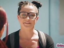 Sabina is torn between hanging out with Avi and the popular girls