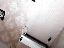 My tits stick out of my blue t-shirt