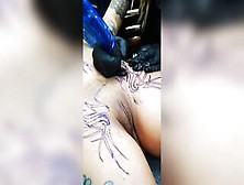 Funny Pussy Tattoo Made Her Orgasm