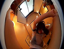 【こんな動画見たことない】360度カメラで女性の体操を撮影[フェチ：脚, 股間, コスプレ, ブルマ]