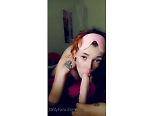 Uwubunnyboo Sucking Dildo