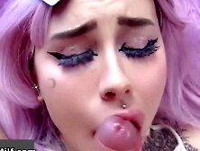 Big-Boobed MILF Rides Big Dick POV Creampie in Glamorous Red Dress