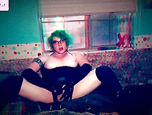 Karilyn Kutter In Faux Leather Feeling Anything