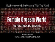 Portuguese Blond Orgasms