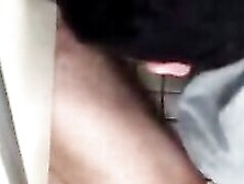 Big Cock Amateur Blowjob In A Public Restroom