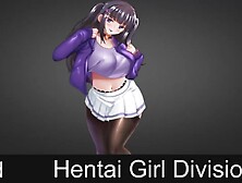 Girl Division Casual Arcade Steam Game Art