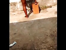 phone masturbation with ElvieSlutty outdoors - Part two