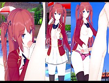 【ようこそ実力至上主義の教室へ 佐倉愛理】コイカツ！プレイエロアニメ動画(アニメ3Dcgエロゲーム