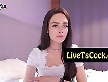 Sexy Transsexual Whore Teasing On Live Webcam Live Part