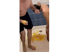 Guy Dared To Get Naked After Lost Bet