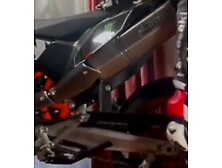 Her biker tells Robert that today you are having sex with a motorcycle until I turn o