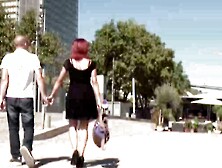 Redheaded Milf's Vacation Turns Sexual With A Huge Facial