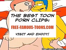 Four-Way Orgasm Fest Featuring Popular Cartoon Characters