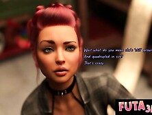 Futa3DX - Big Dicked Futa Mistress Fucks Busty Blonde