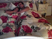 Good Wife Gives Her Man A Blowjob Before Going To Sleep