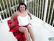 Sara Siren's natural tits smut by Leg Sex