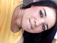 Supple Teen eighteen in Socks and Jeans Petticoat get POV Screw by mature Man in Pretzel and legs behind head position