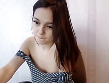 Stunning Busty Mom Solo Striptease