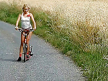 Tracy - By Bike In The Fields