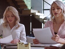 Sweet blonde Scarlett is being fucked in that tight bootyhole