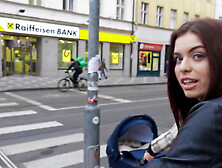 Erotic seductive teen gets long dick in tight mouth