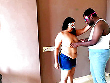 Indian Fat Lady Enjoys A Hard Fuck With A Black Guy