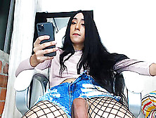 Hot Tranny Webcam Masturbation