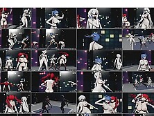 3 Girls With Huge Tits Sexy Dance