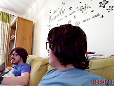 Leed bro penis worshipped and cums mouths