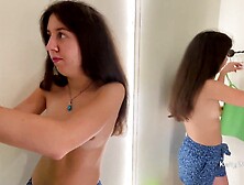 Girl and Milf Locker Room Slut Caught Public