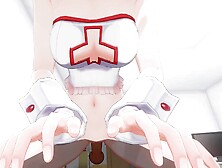 3D HENTAI POV Nurse rides your cock