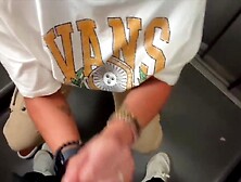 Pam,  a golden-haired with large tits,  likes coarse sex!