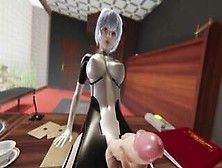 Evangelion: Futa Rei Ayanami Fuck You As Misato In The Nerv Office