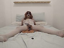 Tied Sissy Forced To Cum