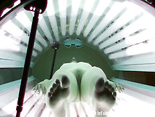 Pervs Breached Into The Privacy of Solarium Czech Girl