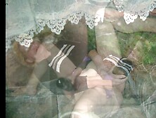 Monika Wants Her Neighbor - Hot Blonde Teen Fucks For Attention