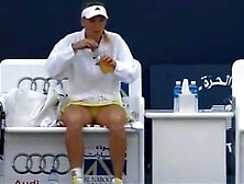 Upskirt Caroline Wozniacki