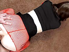 Nurse Karlee Paige uses a vibrator on her patient’s pussy