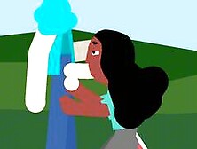 Connie's Throat Training | Sticknodes Porn Animation