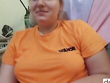 Chubby stepsister gets bonked by her horny stepbrother at home