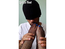 Fishnet Footworship Solejob