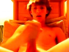 Hot Twink In Sexy Undies Strokes It On Webcam!