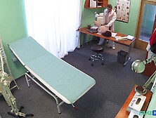 Frisky Brunette With Fine Tits Gets Screwed By Cocky Doctor With Anabelle Sonic