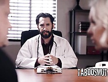 Pervy Doctor Creampies Hopeless Woman In Front Of Spouse